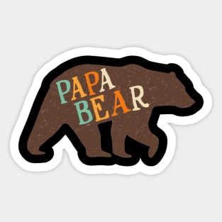 papa bear Sticker